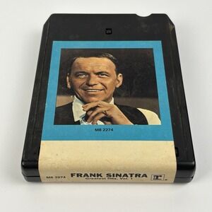 TESTED Frank Sinatra Greatest Hits, Vol 1 Reprise Stereo 8 Track Tape 1968